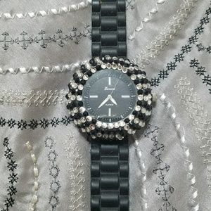Black and White Stone Watch